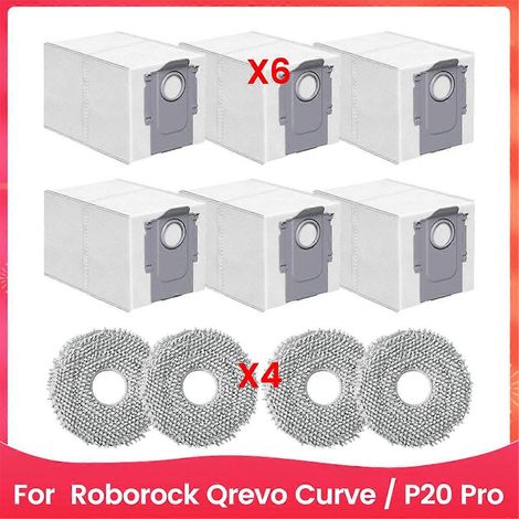 Kit d'accessoires de rechange pour pièces détachées d'aspirateur robot (1/5)