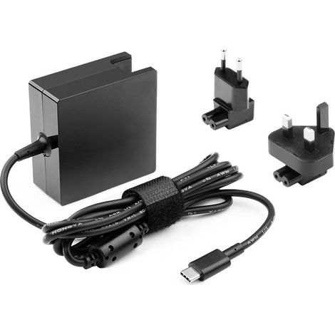 CoreParts MBXLE-AC0012 adattatore di corrente e inverter de Potenza interna 65 W Nero