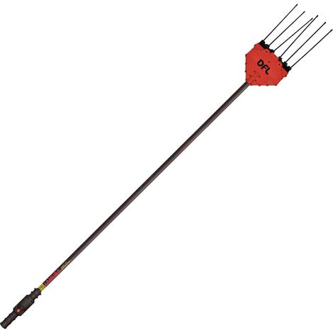 Abbacchiatore elettrico Oliviero Flex Basic per raccolta olive con asta fissa 240 cm cavo 12 mt e bacchette in AX01 (1/5)