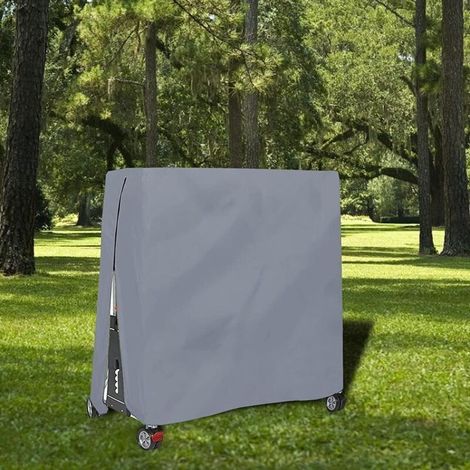 Housse de protection pour table de ping pong – Tissu oxford 420D – Étanche et résistante aux intempéries – Avec sangles réglables