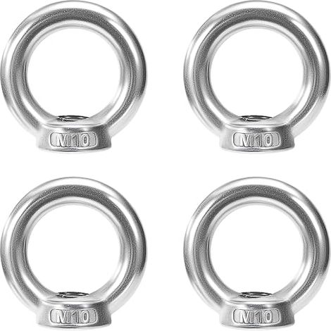 Eye Nut M10 Lifting Nut Ring Nuts 304 Stainless Steel (1/5)