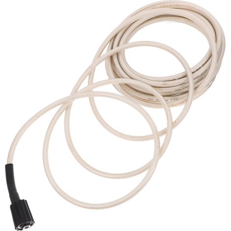 Tuyau de Nettoyeur Haute Pression, Rallonge 15m, Tressage en Fibre, Sortie D’Eau Anti-éclatement, pour Lavage de Voiture (1/5)