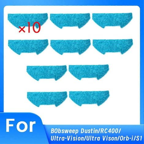 Lingettes de rechange pour balai aspirateur Bobsweep Dustin/RC400/ Ultra-Vision/Orb-I/S1 (1/5)