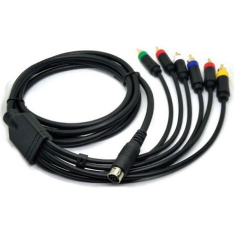 RGBS-Farbmonitor-Spezialkabel Saturn Rot Blau Grün RGB+Sync Video- und Audiokabel, Composite-Kabel-JXLGV (1/5)