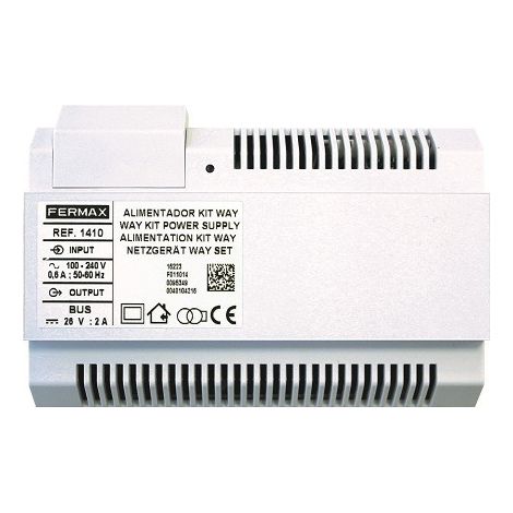 Kit d'alimentation WAY DIN8 26VDC-2A FERMAX 1410