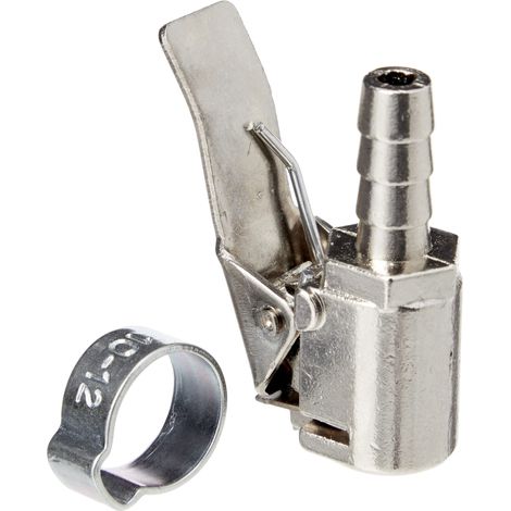 Punta con valvola grande per auto e mountain bike per tubo da 6 mm (1/2)