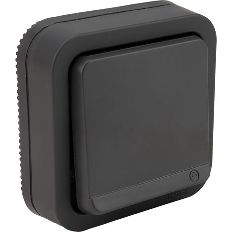 Prise française type E IP55 - 2P+T 16A - bornes auto - encastrée - gamme Granite - Protec (1/5)