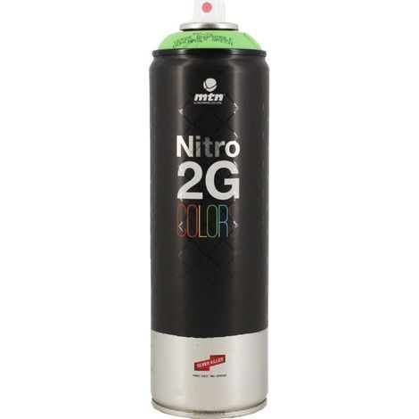 Bombe de peinture - RV-34 Vert guacamole - MTN Nitro 2G Color - 500ml (1/3)