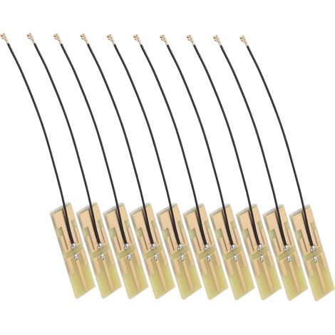 10 antennes internes 2,4 GHz/5 GHz/5,8 GHz double bande 8 dBi, stabilisation du signal, antenne WiFi sans fil à gain élevé (1/5)