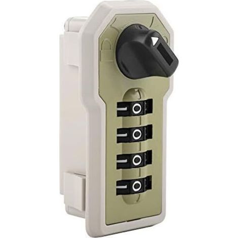 Serrure à Code Mécanique Verrou de Service Digital Code Serrure à Combinaison de Cabinet Loquet Mot de Passe Verrouillage Numérique Code Lock pour Sécurité de Maison Bureau