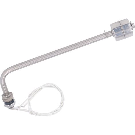 Schwimmerschalter für Wasserstand aus Edelstahl 304, vertikaler Flüssigkeitssensor für die Pumpe, AC 0-220V-Steuerung, Hochleistungs-Schwimmkugel. (1/5)