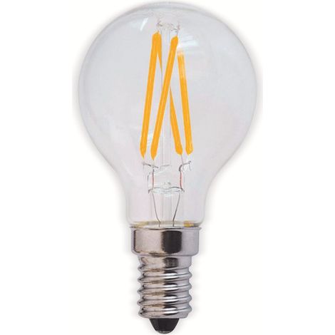 OPTONICA LED-Lampe 1479 Fil, E14, G45, EEK F, 4 W, 400 lm, 2700 K