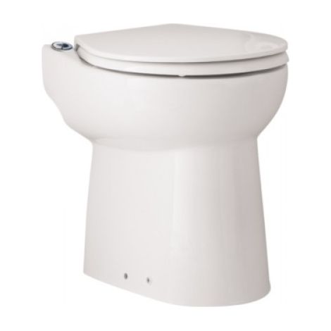 SFA – WC broyeur intégré compact – Technologie Silence – Système Eco+ double chasse 1,8 L / 3 L – Refoulement vertical 3m – Cuvette céramique (1/2)