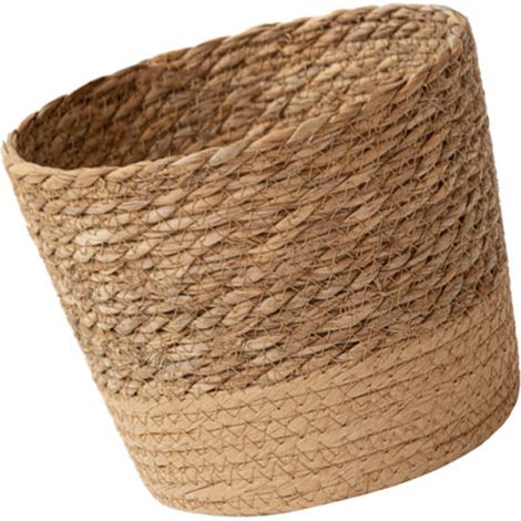 Lot de 3 paniers de rangement en rotin rustique pour plantes, décoration intérieure (1/5)