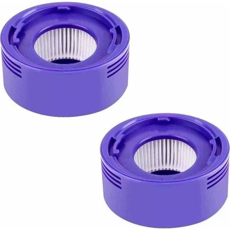 Lot de 2 filtres lavables de rechange compatibles avec Dyson V7 V8 Animal Absolute Motorhead Aspirateur sans câble Post-Moteur (1/4)