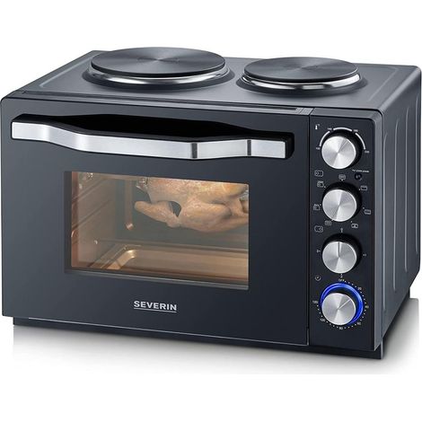 Severin – Four à poser multifonction 30L – Dimensions 35x50x42cm – Puissance 1500W – 2074