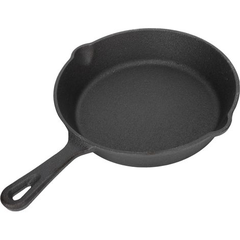 Poêle en fonte pré-culottée pour une cuisson uniforme - 20 cm / 7,9 pouces (1/5)