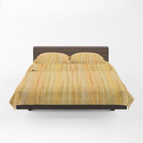 Parure de Lit avec 1 Drap Housse 175x200 Coton 100% Percalle Certifié OekoTex Frais Respirant Surmatelas Haut 30 cm, 2 Taie Oreiller 50x80 et 1 Drap Plat 240x280, Linge de Lit Double (1/5)
