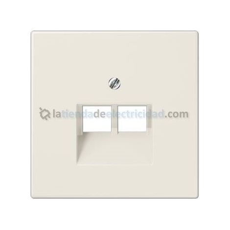 Copertura presa Jung ls 969-2 ua RJ 45 termoplastica