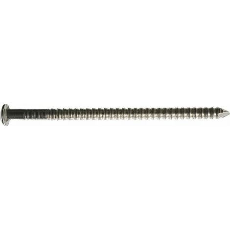 Pointe/clou Annelee tête Bombee Inox A2 - Diamètre 2.5 mm - 1kg - Longueur 60 mm mm