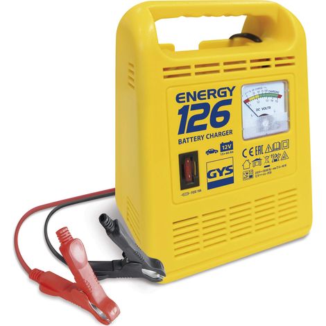 Gys, Chargeur Energy 126-Traditionnel-12V Multi Taglia Unica, 023222 (1/5)