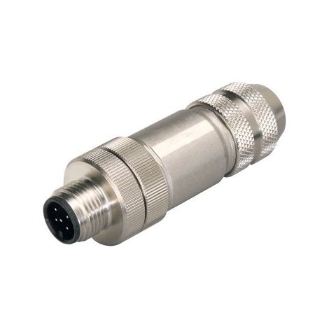 Connecteur circulaire Siemens série 6GK, M12, 1 contact , raccordement A visser ( Prix pour Paquet de 5 )