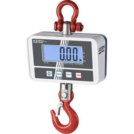 Kern - Crochet peseur à plage double charges 60 kg - 150 kg - HCD 100K-2D