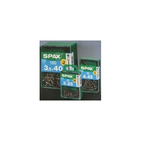 Tornillo Mad 4,0X30 Tr Spax Wirox 150 Pz Z2 C/Plana (1/2)