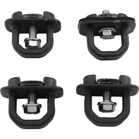 Ganchos de montaje para automóviles compatibles con camionetas pickup, 4 piezas, diseño sólido. (1/5)