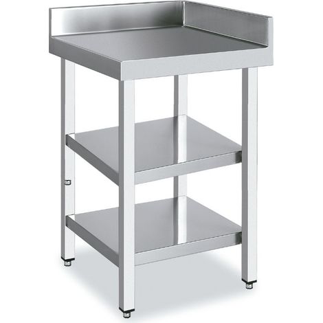 Table d'Angle 90º avec 2 Etagères - Gamme 700 - Distform