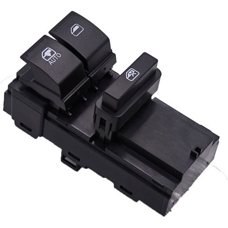 Interrupteur de lève-vitre 6RU959858C, compatible avec la Volkswagen Polo 2011-2022, commande la montée et la descente des vitres électriques côté conducteur, il peut contrôler toutes les vitres du v (1/4)