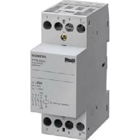 Contattore Insta Con 2 Contatti No E 2 Contatti Nc Contatto Per Ac 230V, 400V 25A Comando In Ac 230V