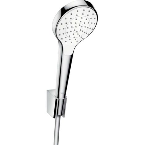 Set doccia CROMA SELECT S 1jet Isiflex tubo doccia 1600mm bianco/cromato (1/2)