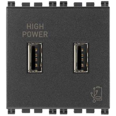 19295 Unidad de Alimentación USB 5V1,5A 2M Gris Arkè