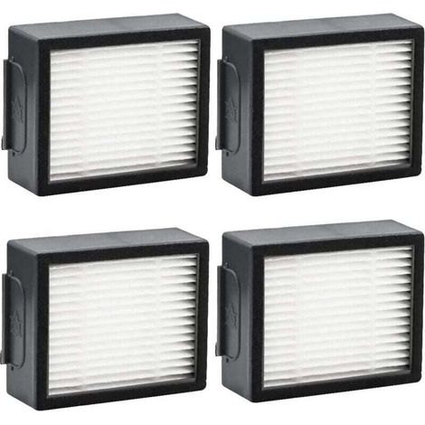 (4 piezas) Filtro HEPA de repuesto Combo J7+ compatible con accesorios de filtro HEPA para aspiradoras robot iRobot Roomba Combo J7+/ Combo J9+ -Crezuo (1/4)