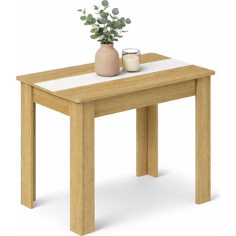 Mesa de comedor Mesa de cocina 80x50 Disalo 75x80x50 - VCM