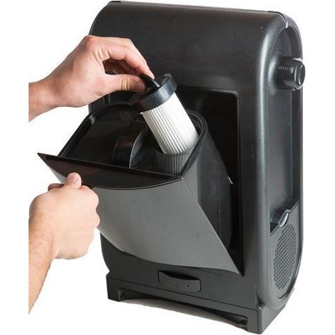 Poubelle/aspirateur eye-vac 1400w (1/3)