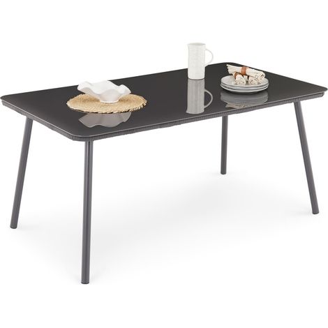 Table de jardin VOLONTE Gris (1/3)
