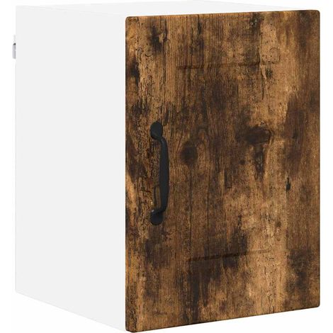 Meuble mural de cuisine,Armoire de cuisine avec étagère Chêne fumé 30 x 31 x 40 cm CFW43173 (1/5)