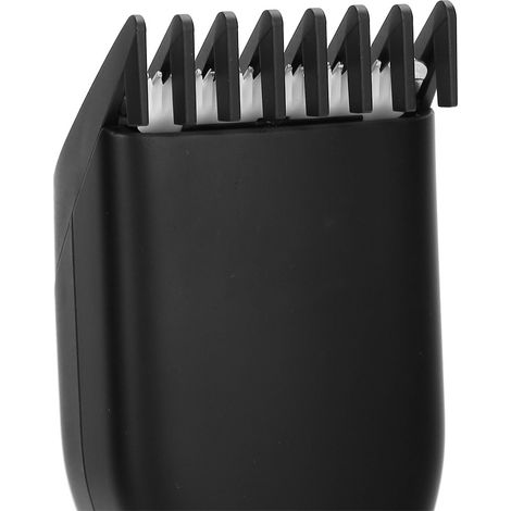 Tondeuse à cheveux électrique rechargeable pour la maison, outil de coupe pour adultes et enfants, noire (1/5)