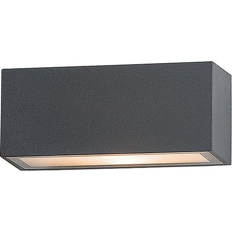 Applique Murale Extérieure Pour Ampoule LED E27 IP44 Graphite ZAMBELIS (1/2)