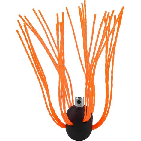 Brosse de ramonage, nettoyage cheminée flexible, rotative pour le des (1/5)