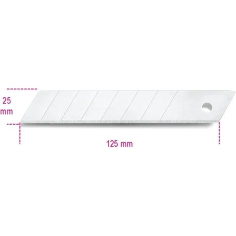 Lames de cutter beta 1773rl haute précision design segmenté