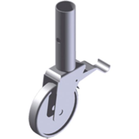 ZARGES Lenkrolle mit Zapfen D = 125 mm (1/2)