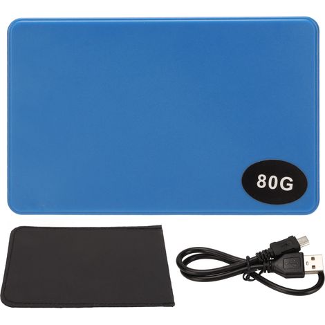 Disque dur externe 2,5 pouces USB 3.0 haute vitesse, disque dur portable HDD pour Windows et OS X (1/5)
