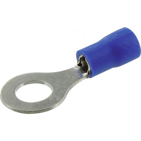 Codo preaislado de borde redondo azul de 6,5 mm - 10 piezas