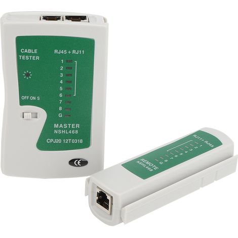 YG468 Multifunktions-RJ45+RJ11-Kabeltester – schnelles und präzises Testen von Netzwerk- und Telefonkabeln (1/5)