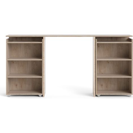 Nada Kopfteil 160 cm 4 Einlegeböden Hickory-Dekor. (1/5)