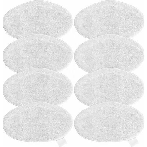 8Pcs Mops Cloths for Polti Vaporetto SV440 Mop Replacement, Washable Replacement Mops (1/5)
