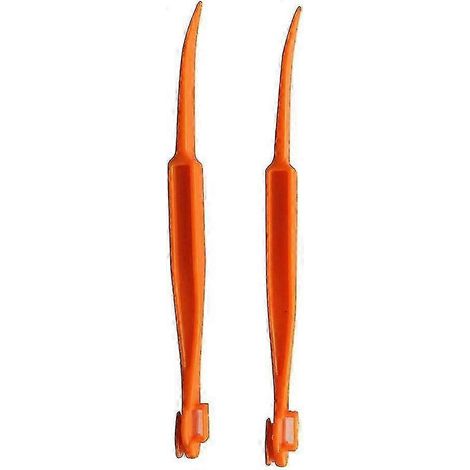 10 Stück Orangenschäler aus Kunststoff, doppelseitiger Schäler, Küchenzubehör (1/3)